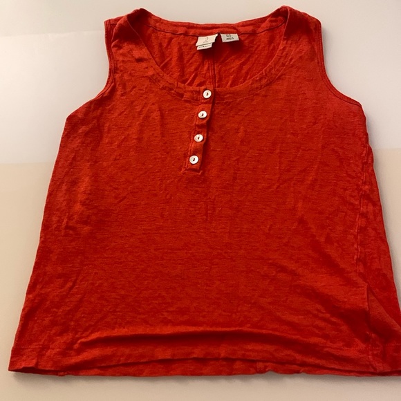 Josie Linen Tank - Picture 1 of 5